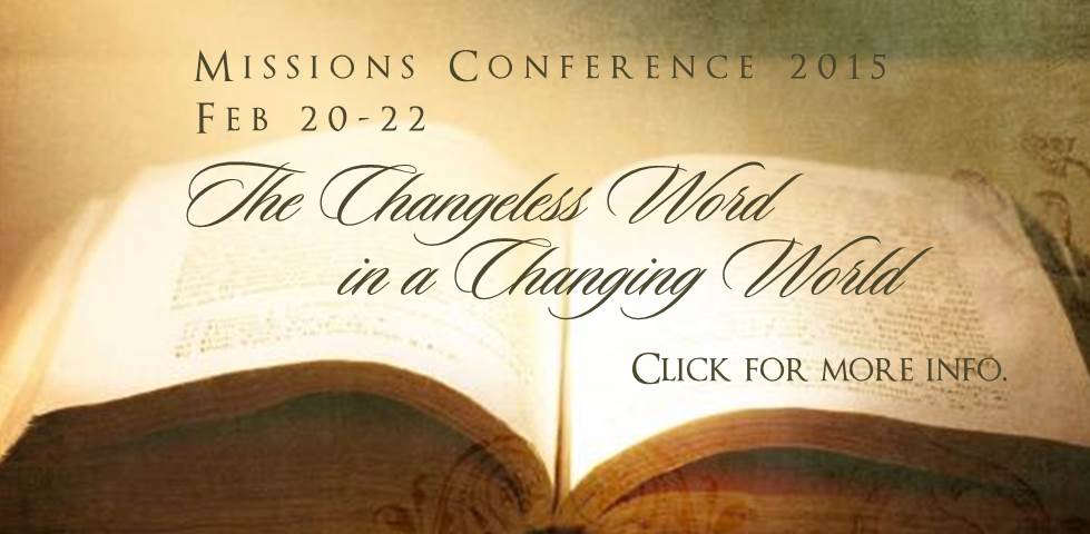 Mission Conference 2015