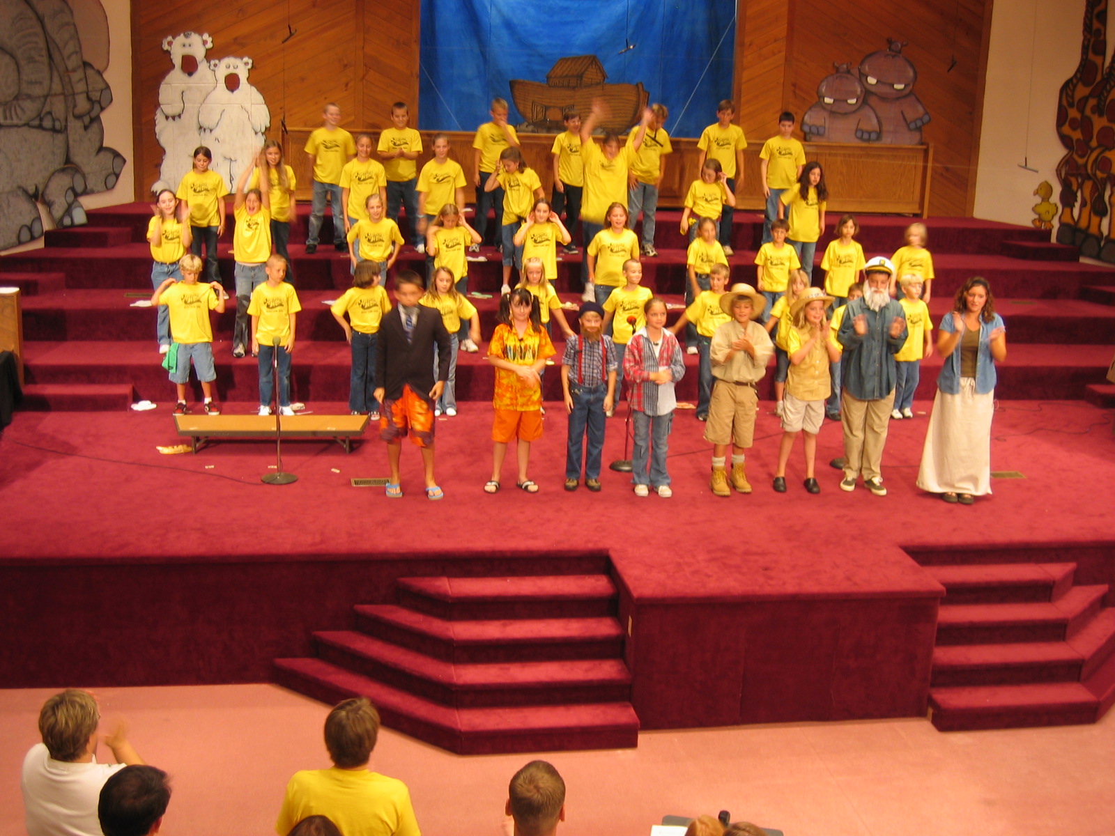 Our first Music Camp Production. Do you recognize anyone?